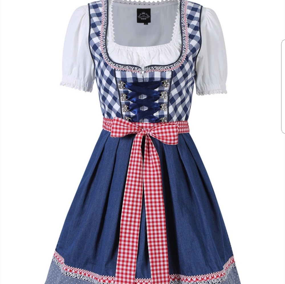 Oktoberfest dirndl size medium- never worn